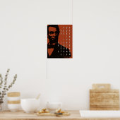 Motivatie standaard Abraham Lincoln Poster (Keuken)