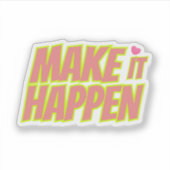 Motivatie Sticker  (Voorkant)