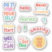 Motivatie Stickers voor positieve aanmoediging (Voorkant)