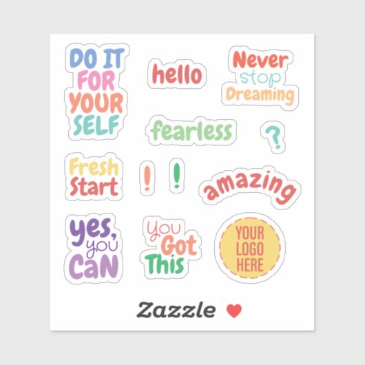 Motivatie Stickers voor positieve aanmoediging (Vel)