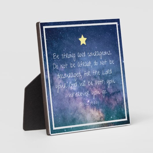 Motivatie stimulerende Bijbelprijszetsterren Fotoplaat (Voorkant)