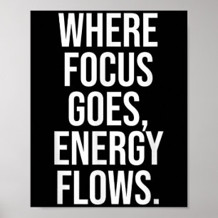 Motivatie stoïcijnse filosofische quote voor focus poster