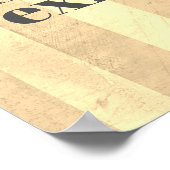 motivatie strepen voor het citeren van poster (Hoek)