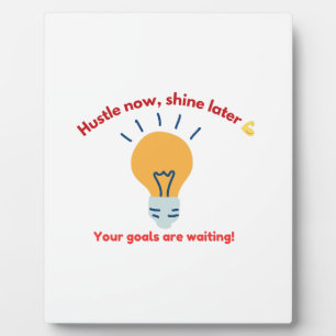 Motivatie succes fotoplaat