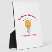 Motivatie succes fotoplaat (Zijkant)