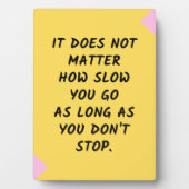 Motivatie succes / Inspirerend prijsopgave Fotoplaat (voorkant)