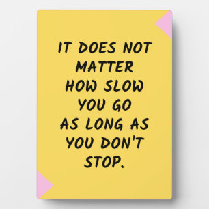 Motivatie succes / Inspirerend prijsopgave Fotoplaat