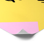 Motivatie succes / Inspirerend prijsopgave Poster (Hoek)