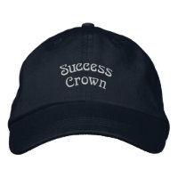 Motivatie Succes Kroon Verstelbare Navy Kleur