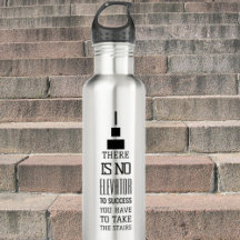 Motivatie succes quote ontwerp, modern zwart an