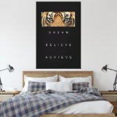 Motivatie succesdoelstellingen canvas afdruk (Insitu (Slaapkamer))
