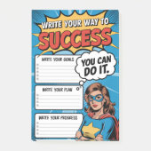 Motivatie superheldenplanner post-it® notes (Voorkant)
