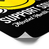 Motivatie Support Squad Geestelijke Gezondheid Bew Poster (Hoek)