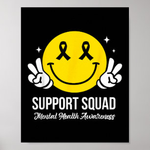 Motivatie Support Squad Geestelijke Gezondheid Bew Poster