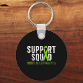 Motivatie Support Squad Geestelijke Gezondheid Bew Sleutelhanger (Voorkant)