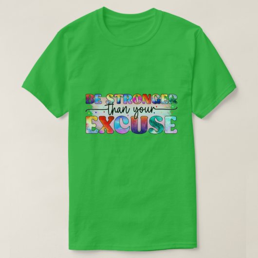 Motivatie T-shirt (Design voorkant)