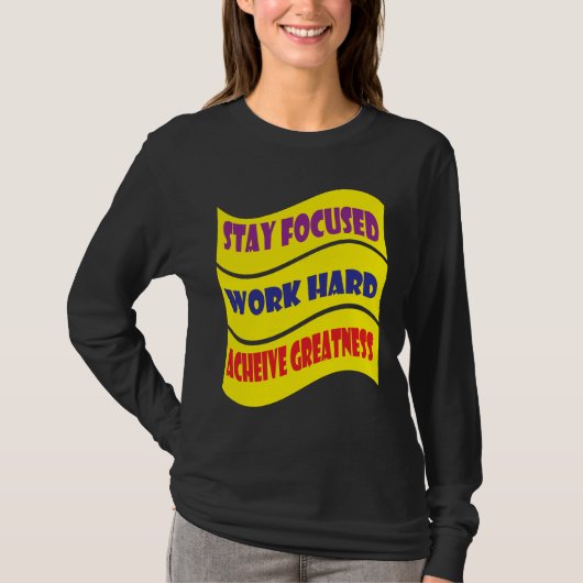 Motivatie T-Shirt (Voorkant)