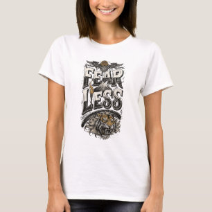 Motivatie T-shirt Fearless Tiger Mountain voor Vro
