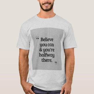 : motivatie T-shirt, inspirerende quote shirt, T-shirt
