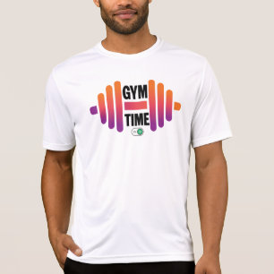Motivatie T-Shirt voor Mannen voor in de Fitness