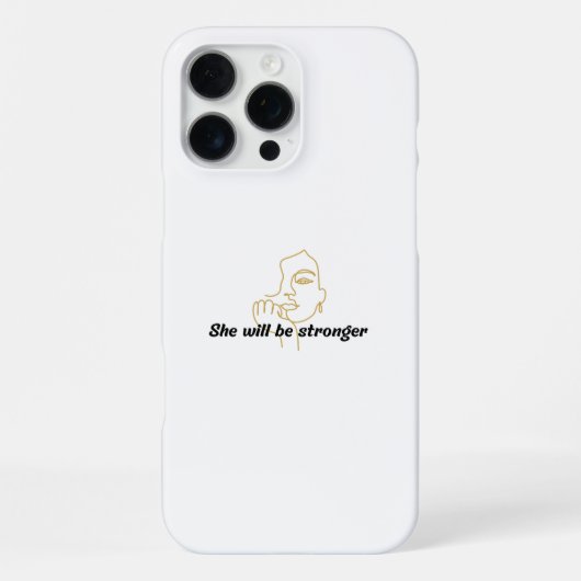 Motivatie telefoon Hoesje voor vrouwen iPhone Hoesje (Achterkant)