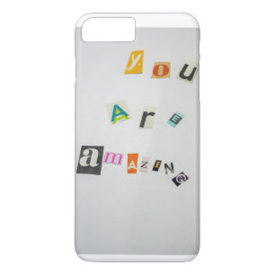 Motivatie telefoonhoesontwerp voor zelfliefde" 	iPhone 8/7 plus hoesje