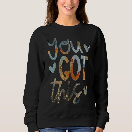 Motivatie testdag cadeau voor docent trui (Voorkant)