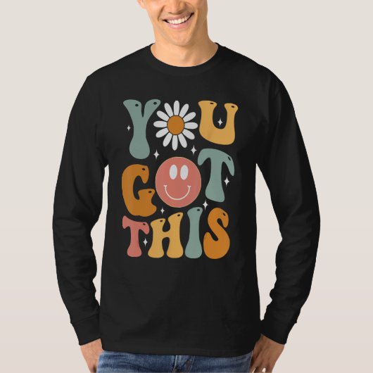 Motivatie testdag Shirt leraar student u (Voorkant)