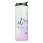 Motivatie thermische getumbler thermosbeker (Gedraaid links)