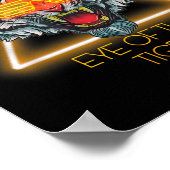 Motivatie Tiger Eye Quote Poster (Hoek)
