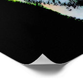 Motivatie tijgelogen poster (Hoek)