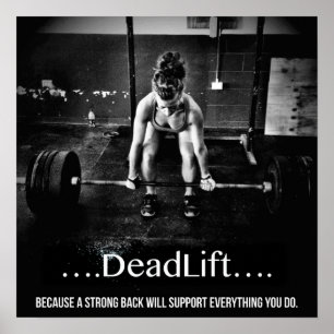 Motivatie training poster
