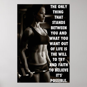 Motivatie training poster