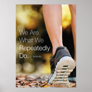 Motivatie training poster
