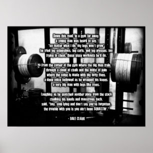 Motivatie training poster