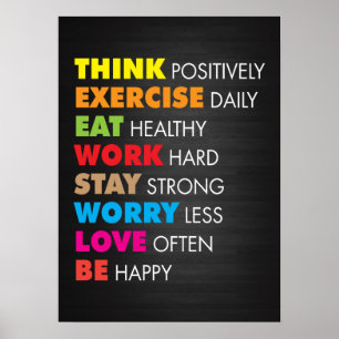 Motivatie training poster
