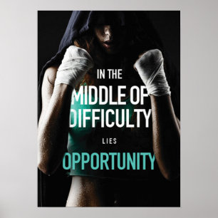 Motivatie training poster