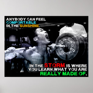 Motivatie training poster