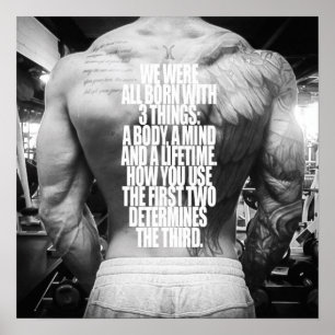 Motivatie training poster