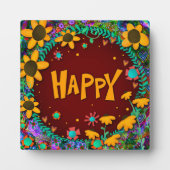 Motivatie Trendy Leuk  Happy Inspirivity Fotoplaat (Voorkant)