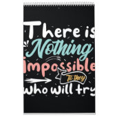 Motivatie typografie kalender (Hoes)