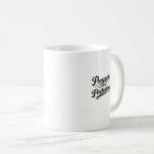 Motivatie Typography Mok (Voorkant rechts)