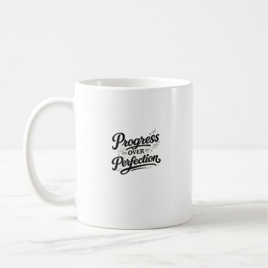 Motivatie Typography Mok (Links)