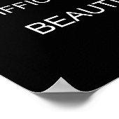 motivatie uitdaging voor het bereiken van sport poster (Hoek)