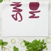 Motivatie uitloopgym theedoek (Gevouwen)