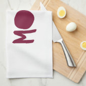 Motivatie uitloopgym theedoek (Quarter Fold)