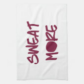 Motivatie uitloopgym theedoek (Verticaal)