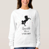 Motivatie Unicorn Sweatshirt (Voorkant)