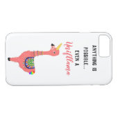 Motivatie Unifllama: Eenhoorn-Flamingo-lama Case-Mate iPhone Case (Achterkant (Horizontaal))