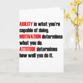 motivatie van bekwaamheid houding kaart (Gele Bloem)